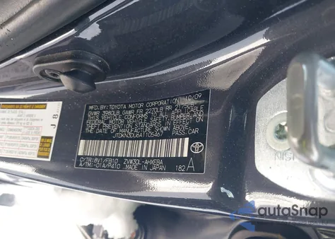 2010 Toyota Prius Iii из США, поврежденный, VIN JTDKN3DU6A1105467